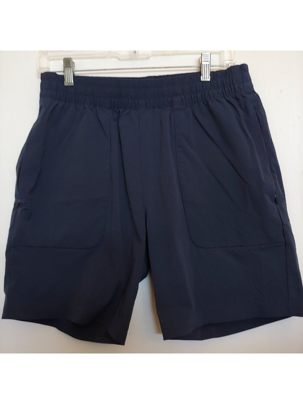 Proof Womens Navy The Highline Short  Zip Pockets M